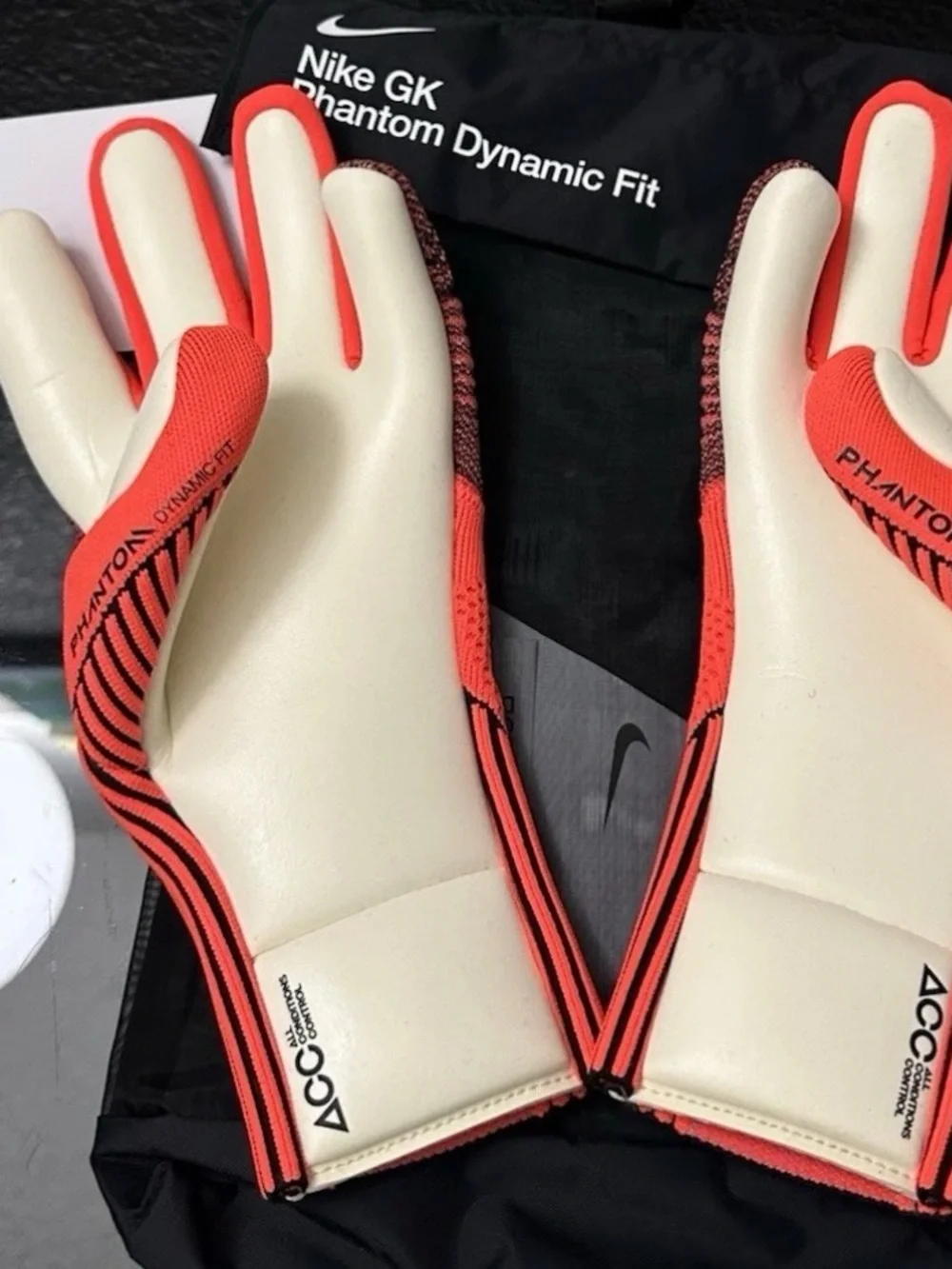 Nike Goalkeeper Gloves Phantom Dynamic Fit ACC IF8190-635 Size 8